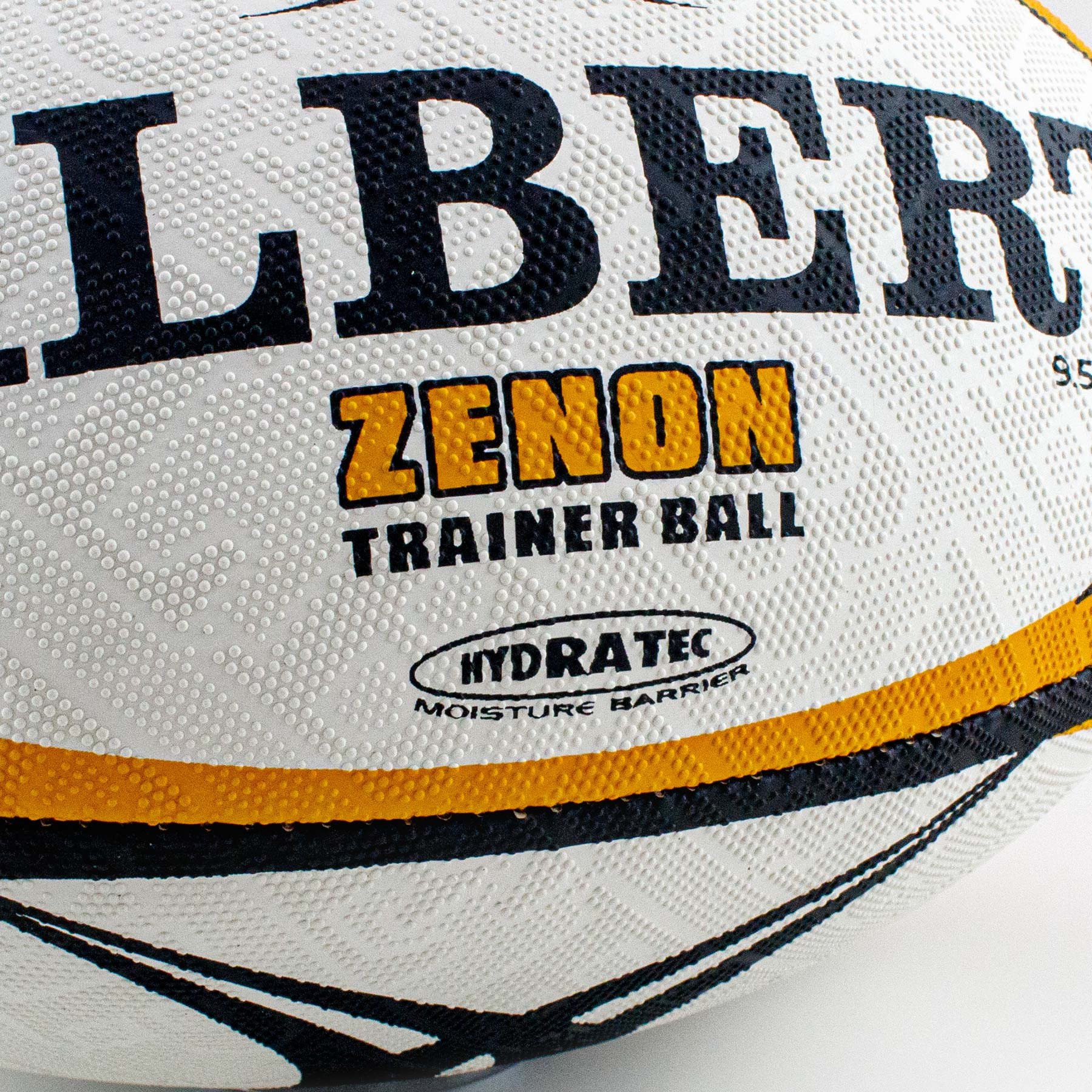 Gilbert Zenon Rugby Ball – Yellow (Size 5, 4, 3) - Image 4