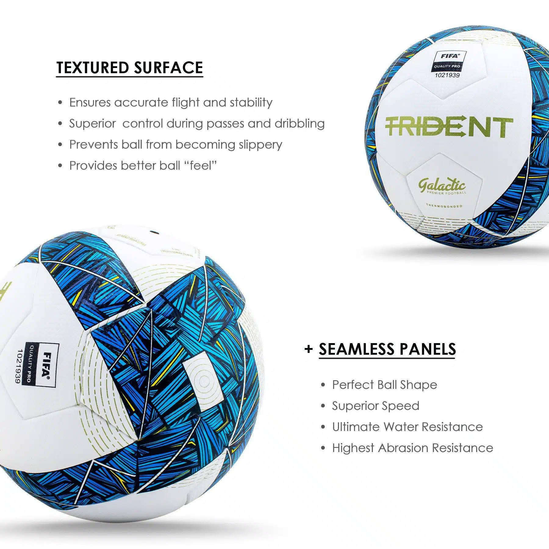 Trident Galactic TB Premier Football (FIFA Quality Pro) - Image 5