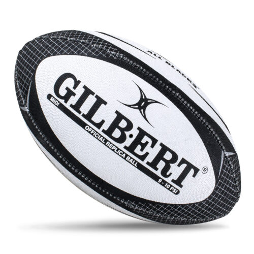Gilbert All Blacks Midi Rugby Ball (Size 2)