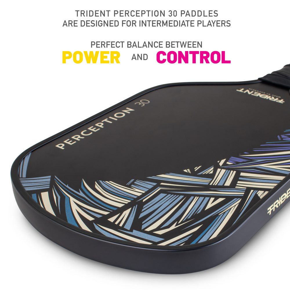 Trident Perception 30 Pickleball Paddle – Sand Grey - Image 2