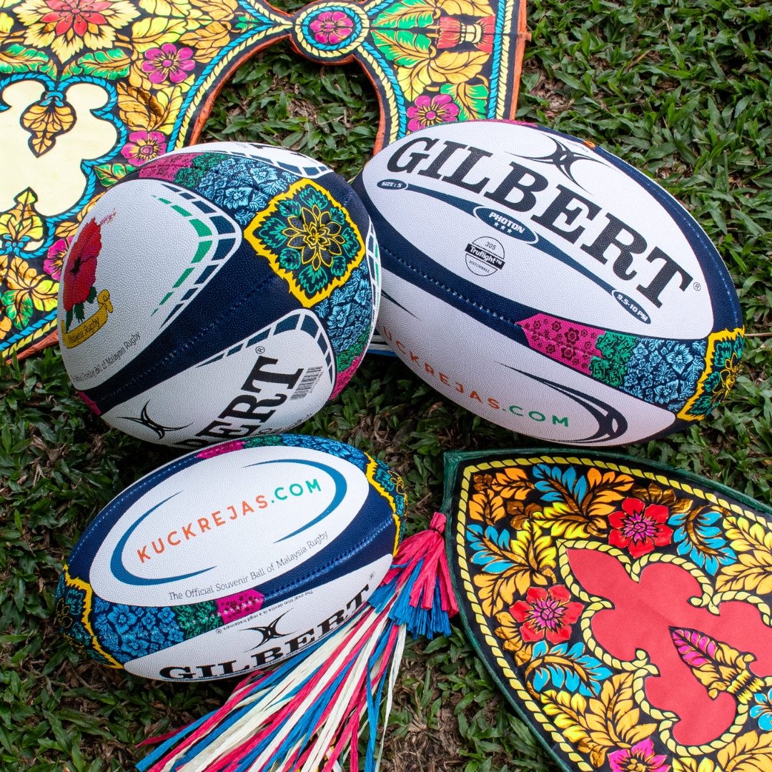 Gilbert Midi Wau Bulan – Souvenir Ball of Malaysia Rugby - Image 6