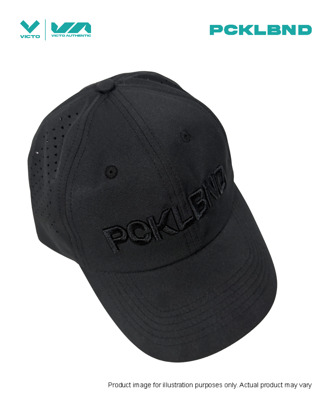PCKLBND PERFORMANCE CAP (BLACK ON BLACK)