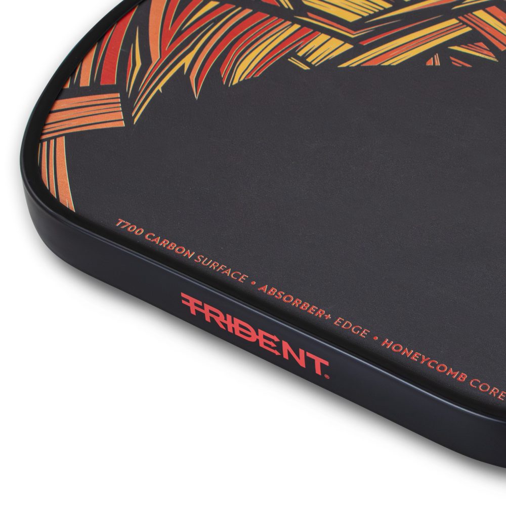 Trident Perception 70 Pickleball Paddle – Sunset Orange - Image 7