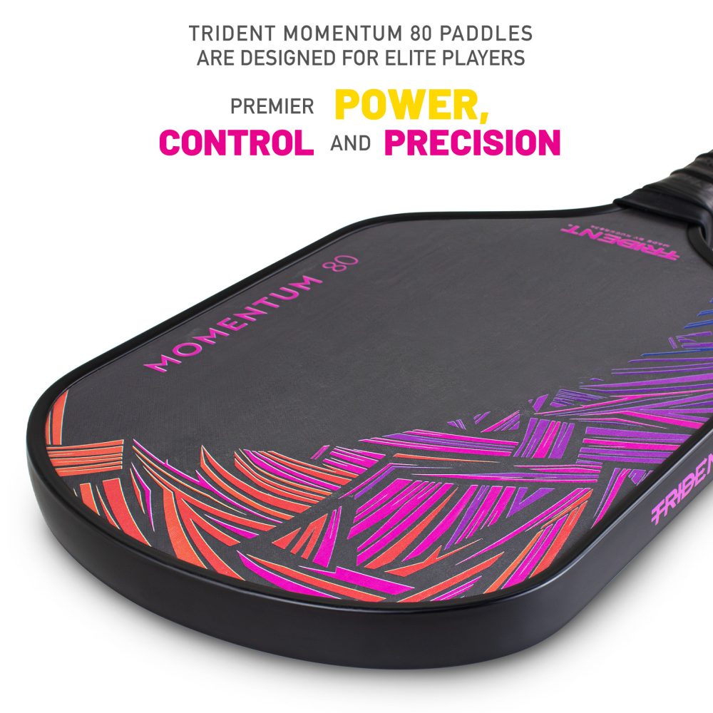 Trident Momentum 80 Pickleball Paddle – Twilight Purple - Image 2