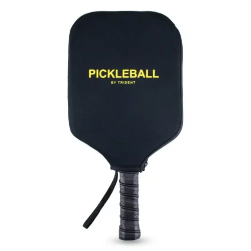 Trident Pickleball Paddle Cover – Black/Yellow
