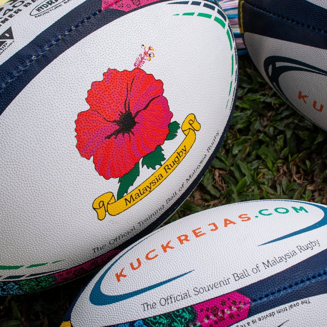 Gilbert Midi Wau Bulan – Souvenir Ball of Malaysia Rugby - Image 5