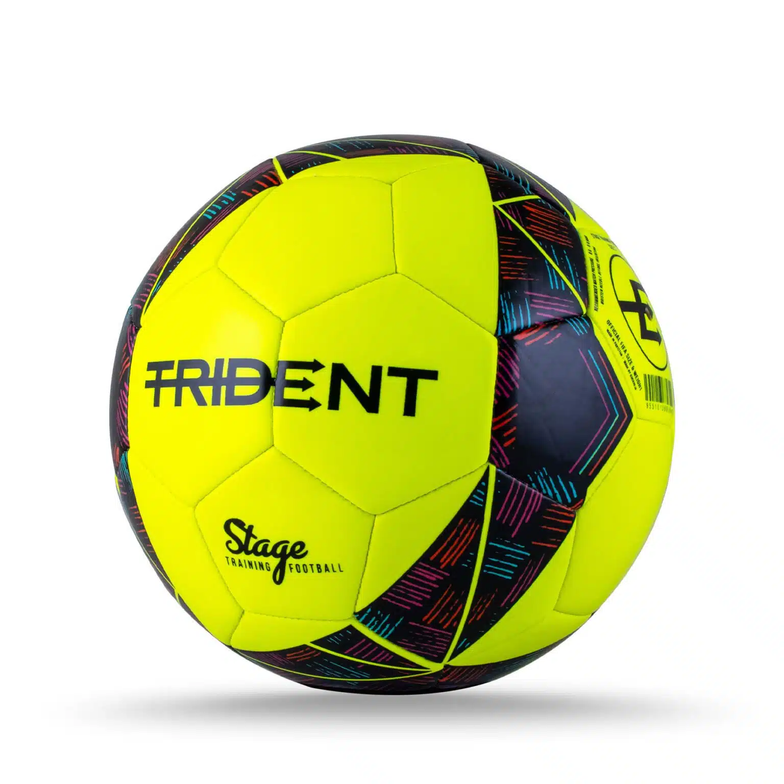 Trident Stage Training Football – Size 3 (Neon/Rubine)