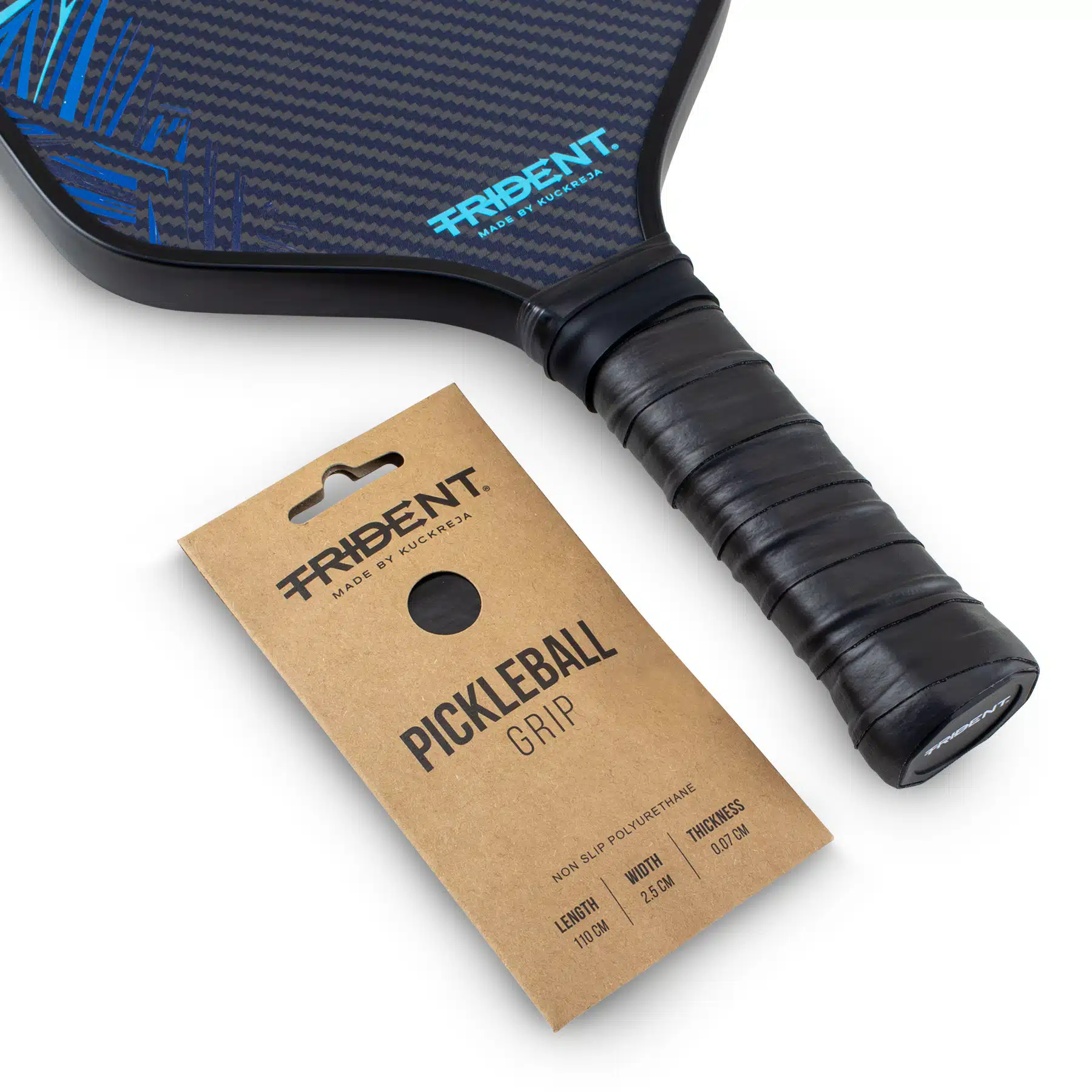 Trident Pickleball Paddle Grip – Black