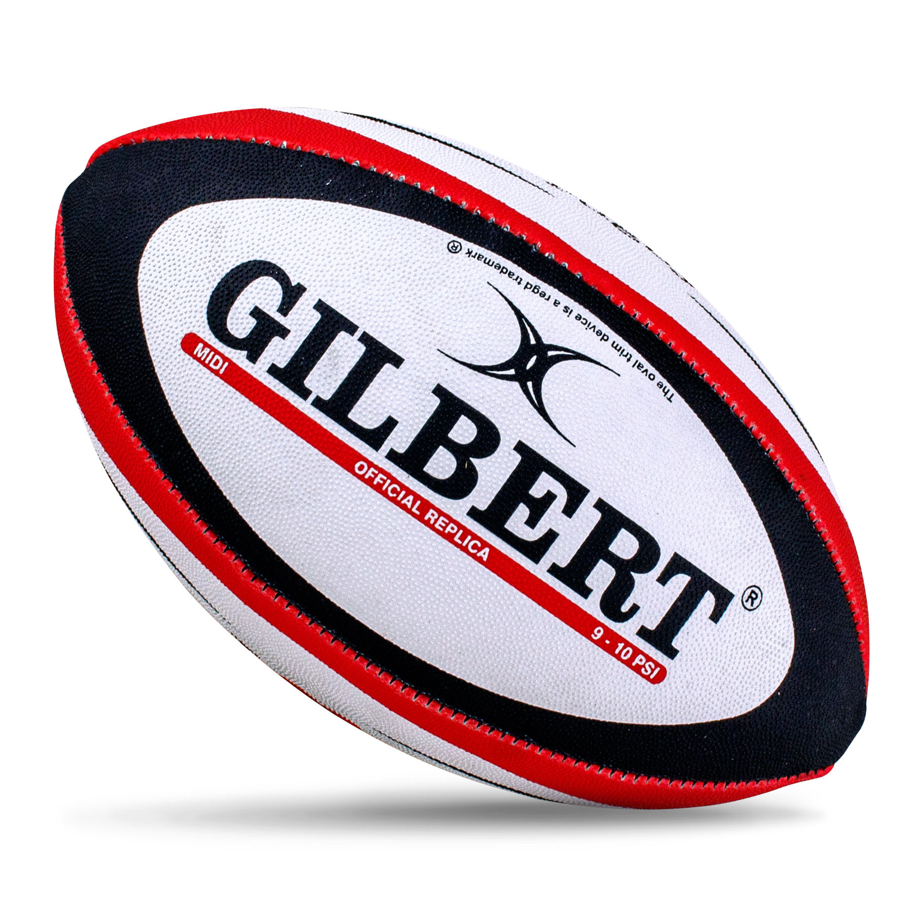 Gilbert I Love Rugby Midi Rugby Ball (Size 2)