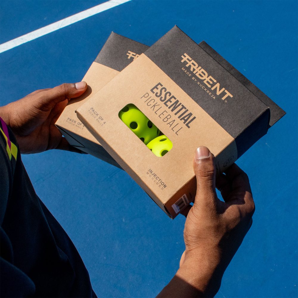 Trident Essential Pickleball Balls – Sky (Set of 4) - Image 4