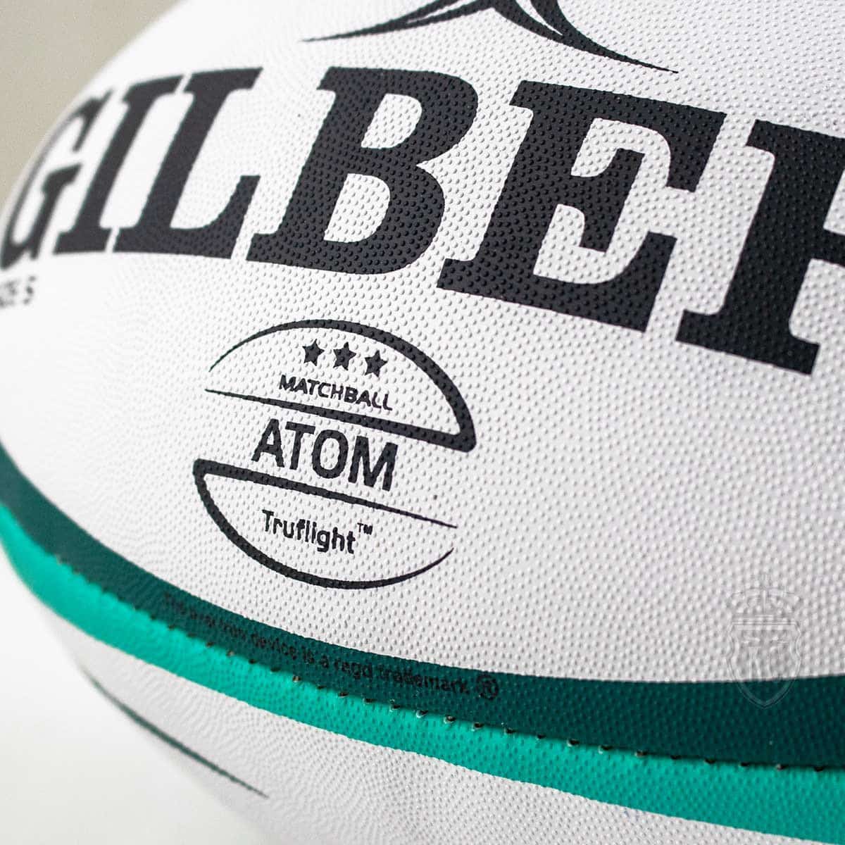 Gilbert Atom Match Rugby Ball – Green (Size 5) - Image 3