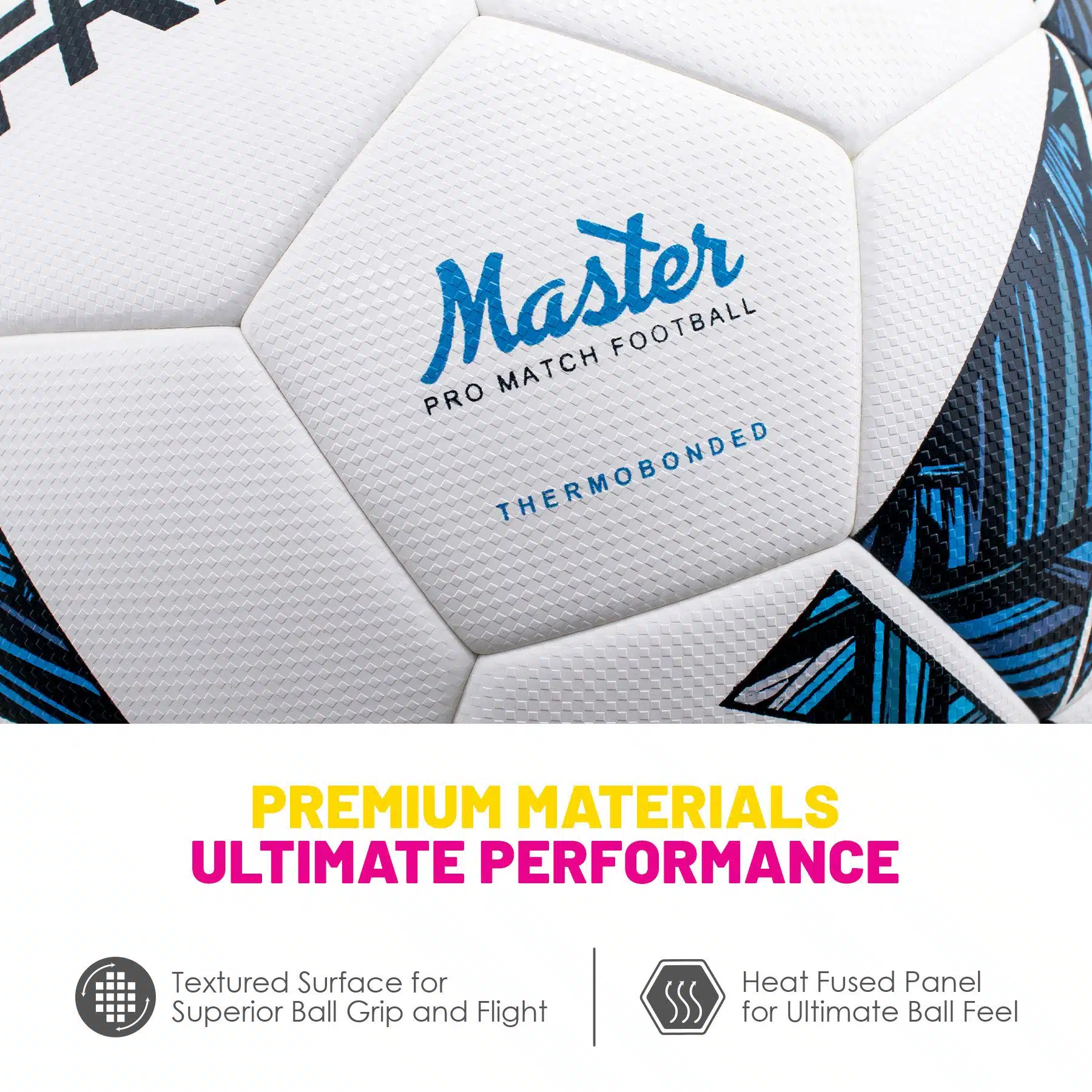 Trident Master TB Pro Football (FIFA Basic) – Steel Blue - Image 6