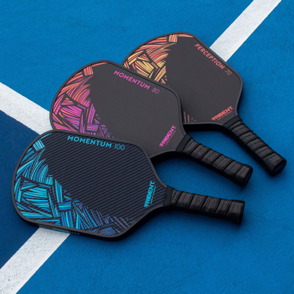 Trident Perception 70 Pickleball Paddle – Sunset Orange - Image 4