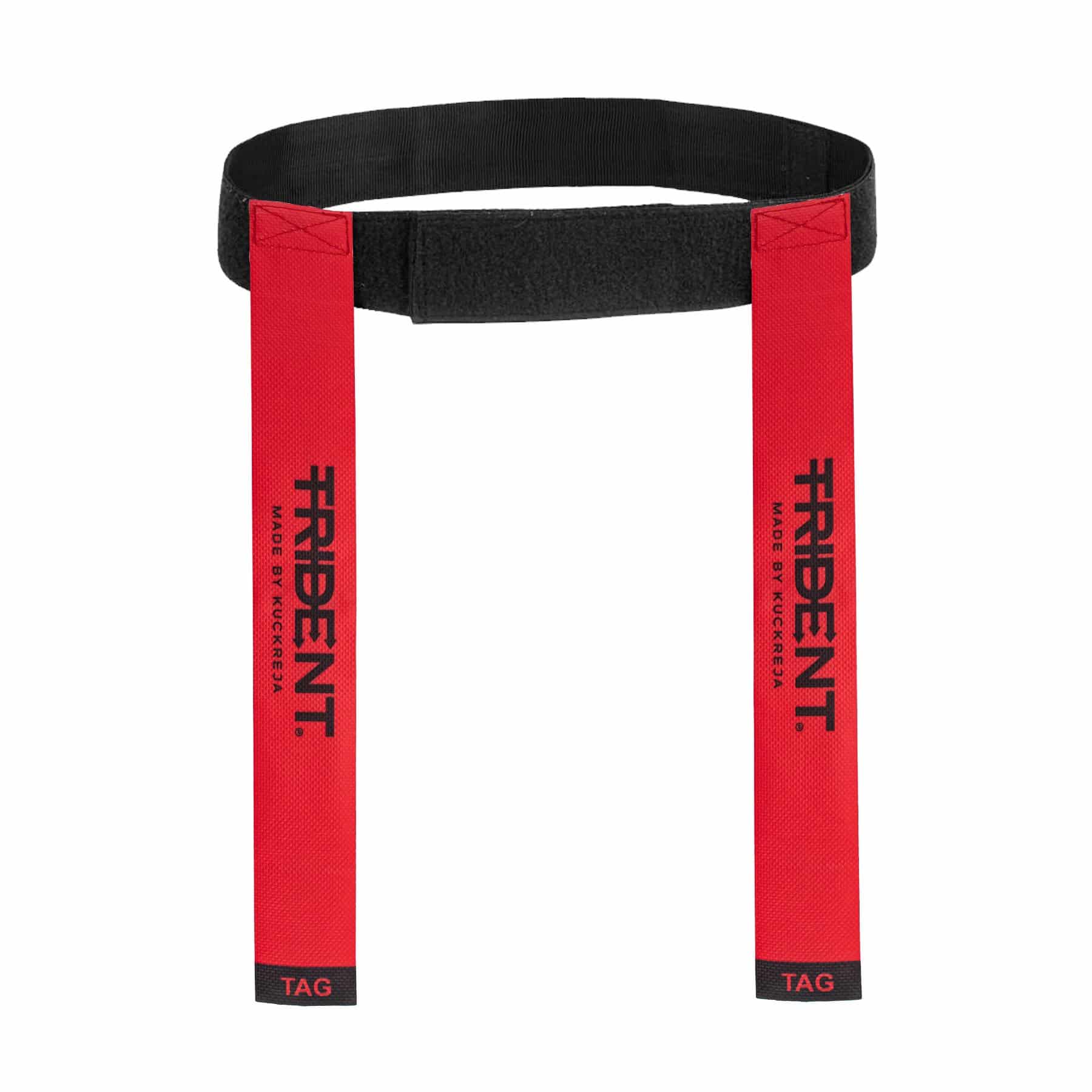 Trident Rugby Tag Belt – Red